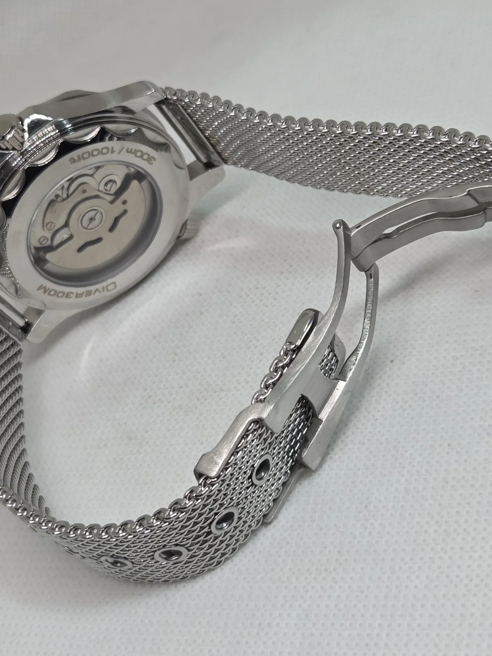 Custom 41mm Automatic Seiko Mod Watch Dark Green Seamaster NH35